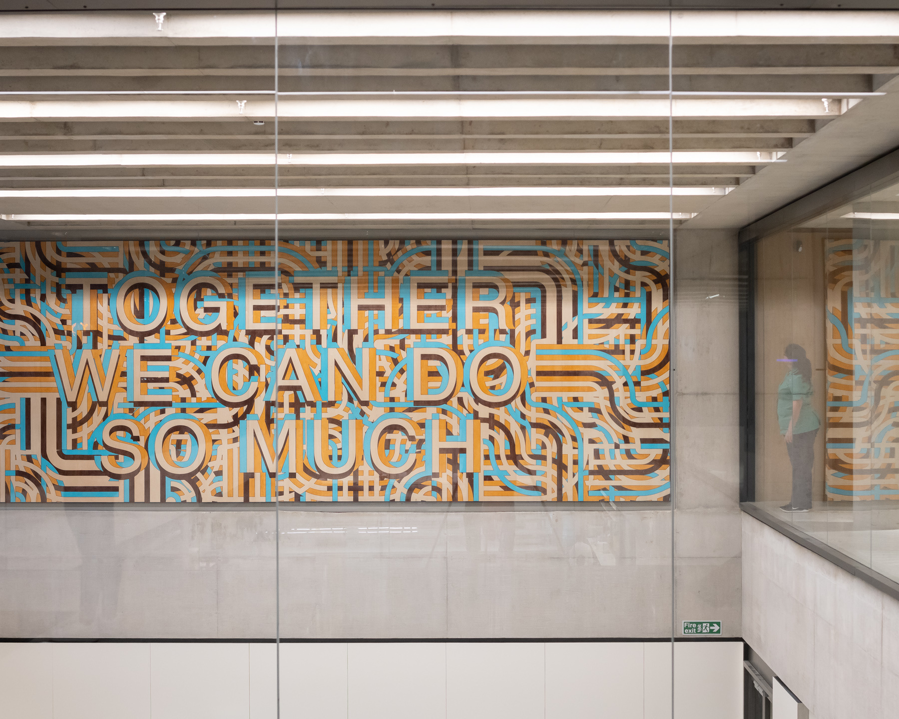 Together We Can Do So Much, Mark Titchner, 2019. Photo credit: Jim Stephenson