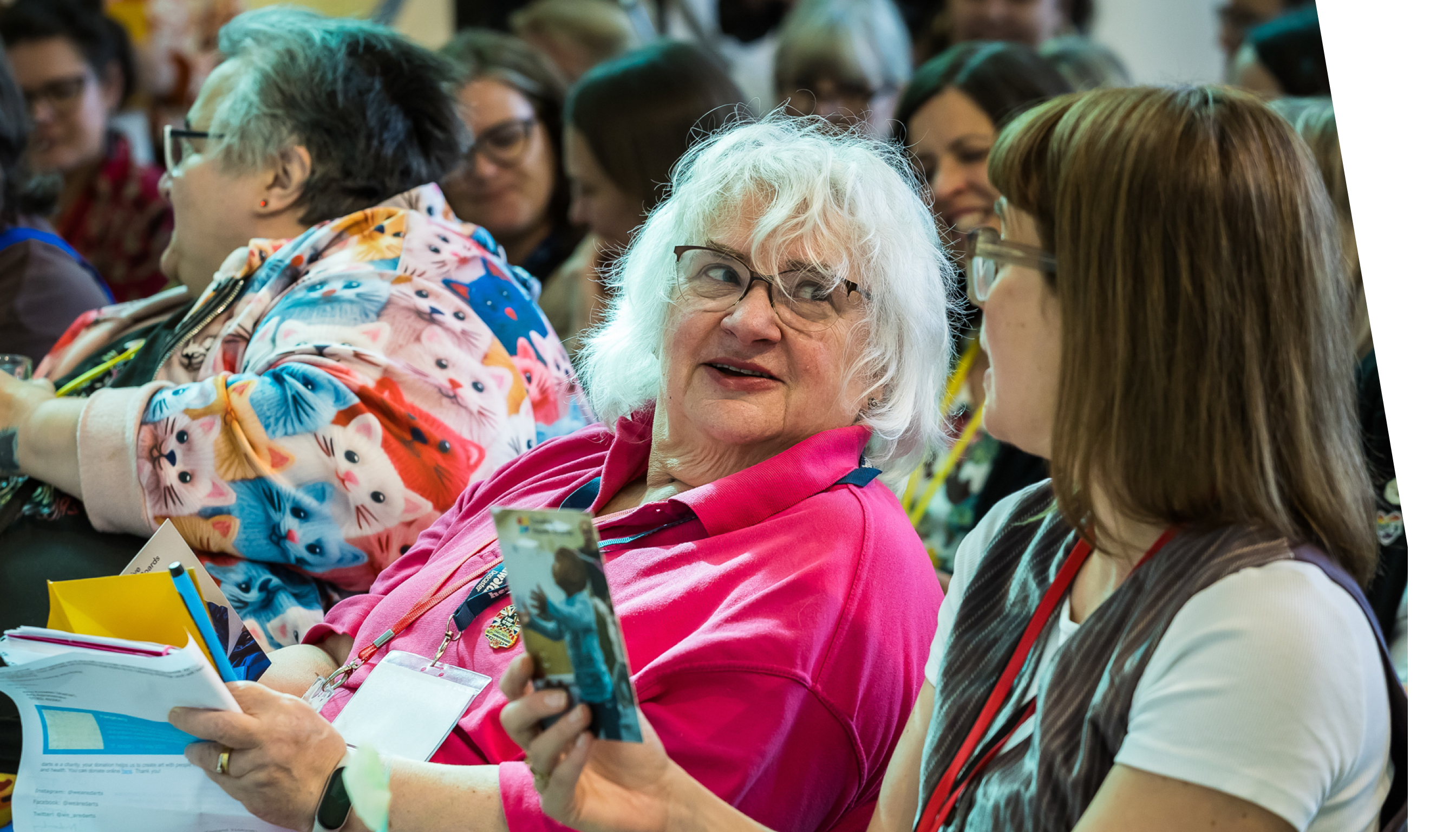 South Yorkshire Creative Health Conference at The Point in Doncaster. Copyright: Creative Health Boards Project, James Mulkeen, 2025.