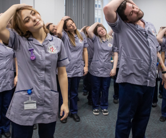 Photo Credit: ©University of Chester - Creative Health movement session