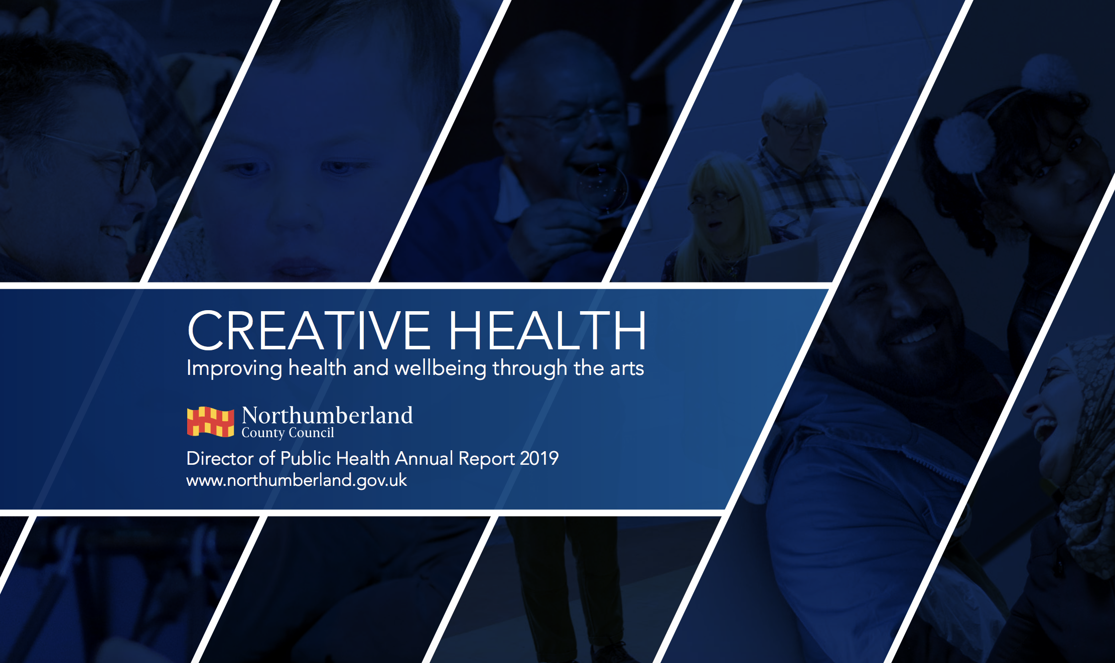 Front cover of Creative Health improving health and Wellbeing through the arts Report
