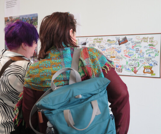 Image Attendees view creative outputs from Phases 1 and 2