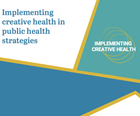Implementing creative health in public health strategies