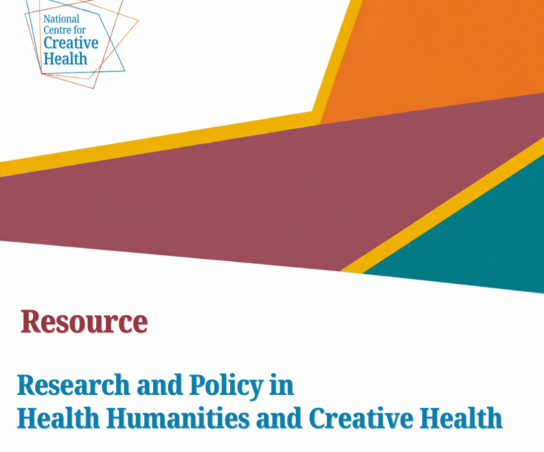 Resource tile Research and policy in health humanities and creative health