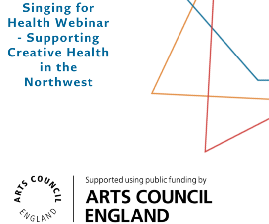 Singing for Health Webinar Supporting Creative Health in the Northwest