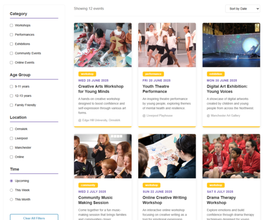 The Arts4Us platform