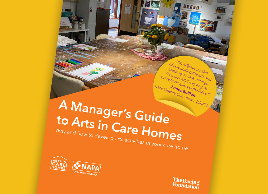 Photo Credit: A Manager's Guide to Arts in Care Homes